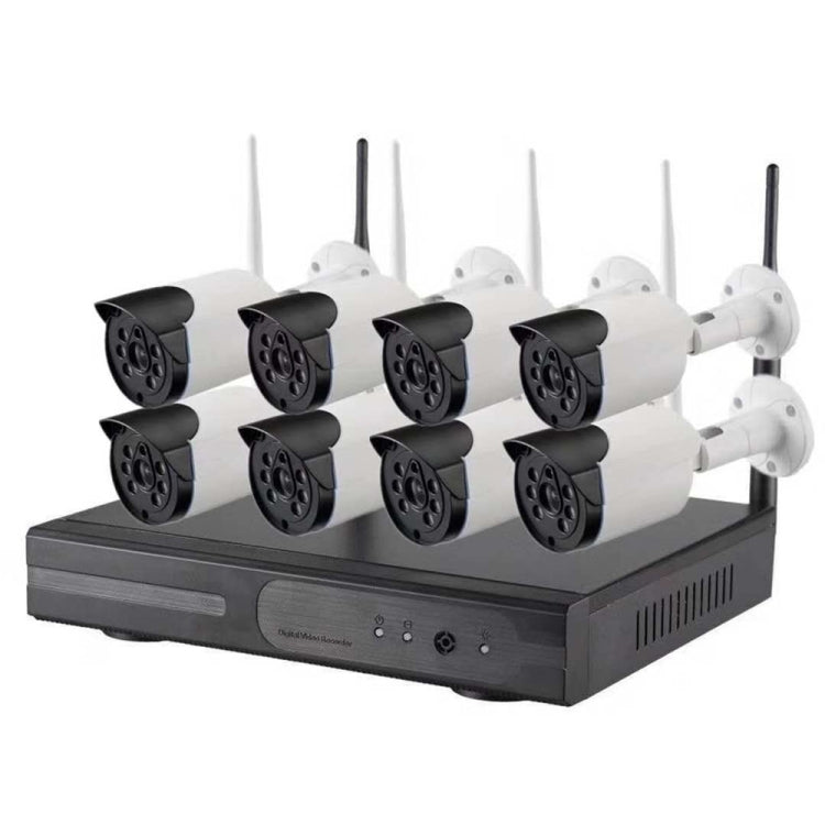 8CH HD 720P 1.0 Mega Pixel 2.4GHz WiFi IP Bullet Camera + NVR Kit, 8CH HD 8CH HD 720P 1.0 Mega Pixel 2.4GHz WiFi IP Bullet Camera + NVR Kit, 8CH HD